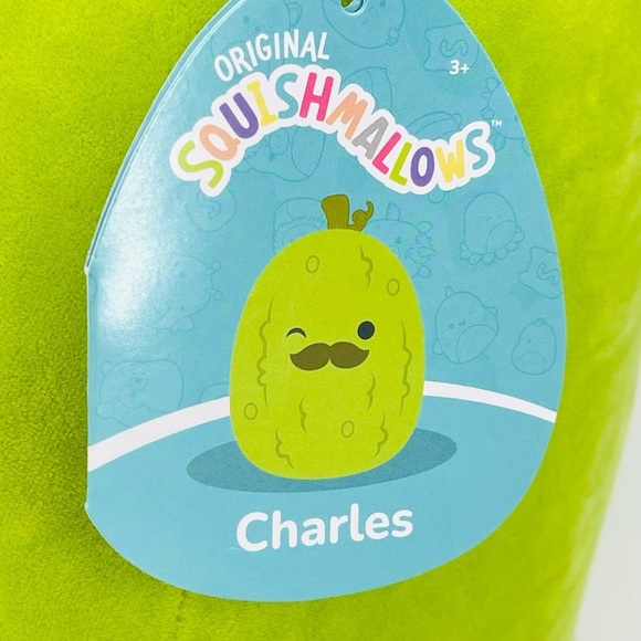 Charles The Pickle Squishmallows 12” - Picture 6 of 8